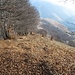 E dopo le foto e le osservazioni di rito, via in discesa verso l’Alpe Ompio, che si vede nei prati in basso a destra.