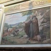Il bel dipinto con Sant'Antonio che benedice gli animali domestici.
