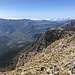 Serra Dolcedorme - Ausblick am Gipfel in etwa südwestliche/westliche Richtung.