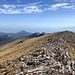 Serra Dolcedorme - Ausblick am Gipfel in etwa östliche/südöstliche Richtung.