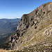 Im Aufstieg zur Serra Dolcedorme - Seitenblick über die Südflanke. 