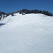 Blick Richtung Tisner Skihütte