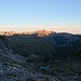 Ausblick wenige Minuten danach. Jeder Sonnenauf- und Untergang fasziniert mich auf's Neue!