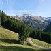 Schöne Ausblicke auf dem Weg zur Schwarzenberghütte