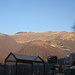 Haltestelle Cabbio Posta<br />die SO-Flanke des Monte Generoso voll in der Morgensonne