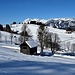 Los geht´s am Pruggererberg zunächst gemütlich am Rand der Skipiste...