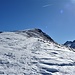 Über einen breiten Bergrücken geht es nun dem Pleschnitzzinken entgegen...