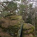 Die Bastei. Ziemlich langweiliger Fels.