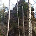 Bergseite der Unteren Silberwand mit dem Osterweg