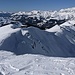 Schöner Gipfelgrat zum Geisstschuggen (im Abstieg fotografiert)