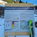 <b>Alle 9:15 calzo gli sci di fronte al “Checkpoint aus Respekt von dir und der Natur” e mi prendo il tempo per leggere le informazioni. Dovrei essere in regola con tutto, fatta eccezione per un punto: “Nie alleine unterwegs sein und nie vorhandenen Spuren trauen”. Ammetto di trasgredire regolarmente questa norma. Soprassiedo e mi avvio sulla Partnunstrasse innevata. </b>