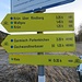 Start in Gerold - es geht auf Wanderweg Nr. 461 Richtung Krün ...