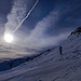 Gegenlicht und Skitouren-Einsamkeit