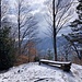 ... mit malerischem Sitz- und Aussichtsplatz - heute "dank" der frostigen Bise nicht einladend
