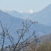 La vista sul Monte Leone dai pressi di Dumenza.