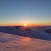 Sonnenuntergang am Gipfel