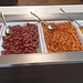 Petit-déjeuner de l'Hotel Tirol - pour les coeurs bien accrochés