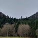 C'est vers là haut que nous allons monter : le col des Faignes .