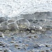 Wind und Tauwetter blasen Blasen