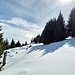 Unberührte Landschaft gegen den Grot