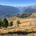 Im Aufstieg zum Rocciamelone - Rückblick auf einer Höhe von ca. 2.200 m.