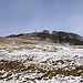 zwar leicht schneebedeckt - doch viel einladender sieht heut der Aufstieg zum Monte Gambarogno, Cima orientale, aus