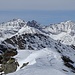 Auf dem Gipfel des Schwarzseehorns mit Blick zum Piz Timun und zum Piz della Palù.