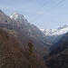 Valle dei Ratti con Cima del Cavré e M.Spluga.