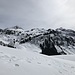 Beim Skilift, Bergstation, Blick zurück zum Schilt
