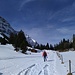 Schnee schon am Alpincampingplatz