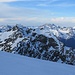 Blick zur Südlichen Finsterkarspitze, direkt dahinter Patteriol