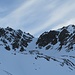 Zoomaufnahme bei Abfahrt zur Südlichen Finsterkarspitze: in Bildmitte sieht man den steilen Aufstiegshang.