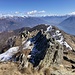 wunderschöne Gipfelloge mit Rückblick zu Urione ...