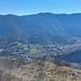 dal Bosco dei venti vista panoramica sulla valle di Vallio terme