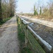 Solita partenza lungo la pista ciclabile del Canale Villoresi, sempre in asciutta.