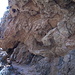 Interessante Gesteinsformationen im Canyon