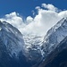 Massif de l'Emilius repeint en blanc