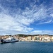 ...wir sind bereits wieder auf der Rückreise nach Palau - Blick zurück nach La Maddalena...