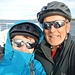 Start zur Biketour, auf der Fähre weht ein kühler Wind, auf nach La Maddalena...