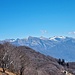 Blick von der Alpe di Naccio zum Pizzo di Vogorno