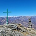 Gipfelkreuz am Pizzo Leone, nicht zu verwechseln mit dem höheren Monte Leone 3553m beim Simplon