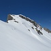 Kurz vor Erreichen des Skidepots an der Hutlaspitze