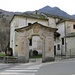 Il portale del sagrato della chiesa parrocchiale di boccioleto.