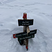 Auch am Burasi hat's viel Schnee