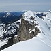 Blick vom Ostgipfel zum Westgipfel der Gadnerköpfe. Ich kann nicht erkennen, welcher der beiden der höhere ist.