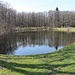 Teich am oberen Ende von Petrovice (Peterswald)