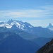 Alphubel, Dom und Matterhorn - herangezoomt