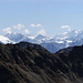 Blick vom Piz Fless zu den Ortler-Alpen und im Vordergrund die Macun-Nuna-Gruppe