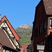 Le château Saint-Ulrich vu depuis Ribeauvillé