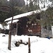 Tief verschneite Matona Jagdhütte, und das am 17. April
